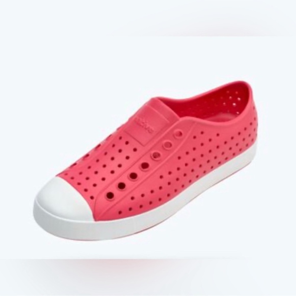 Native Women’s Coral Jefferson All Rubber Waterproof Shoes Size 7